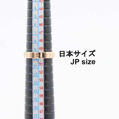 カルティエ ミニラブ Au750 リング 9.5号