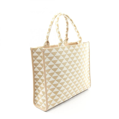 プラダ TRIANGOLO JACQUARD キャンバストートバッグ