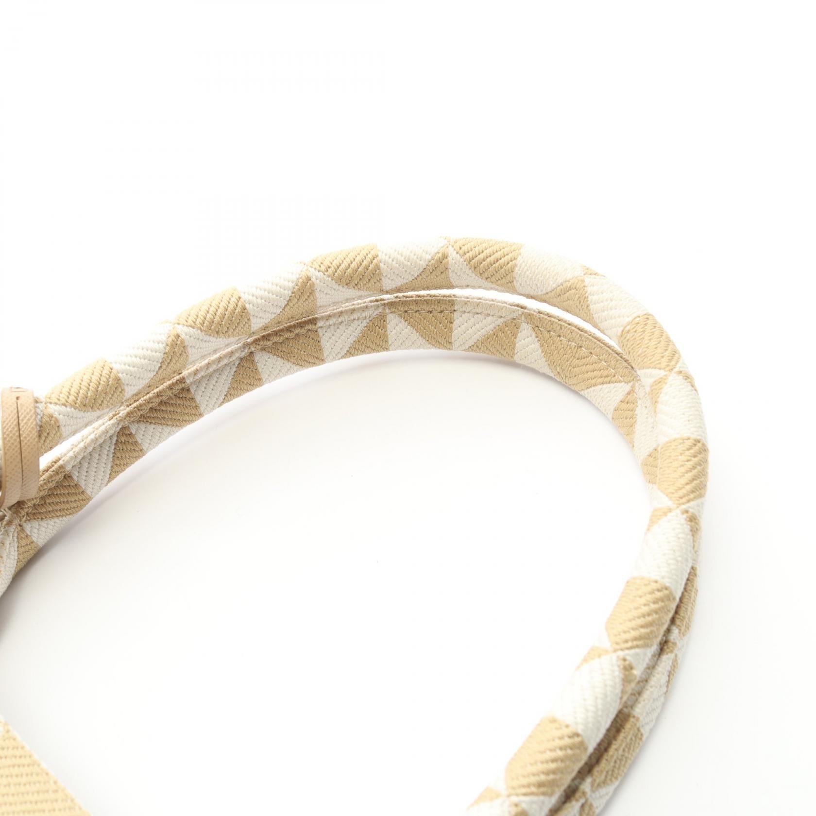 プラダ TRIANGOLO JACQUARD キャンバストートバッグ