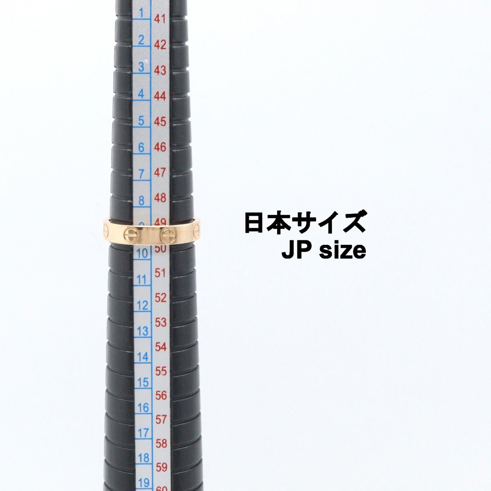 カルティエ ミニラブリング Au750 リング 9号