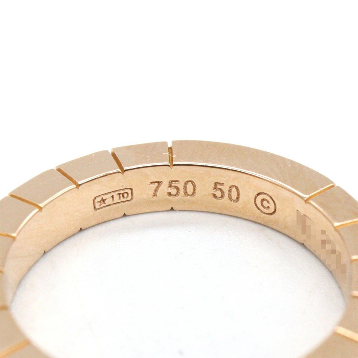 カルティエ ラニエール Au750リング 9号