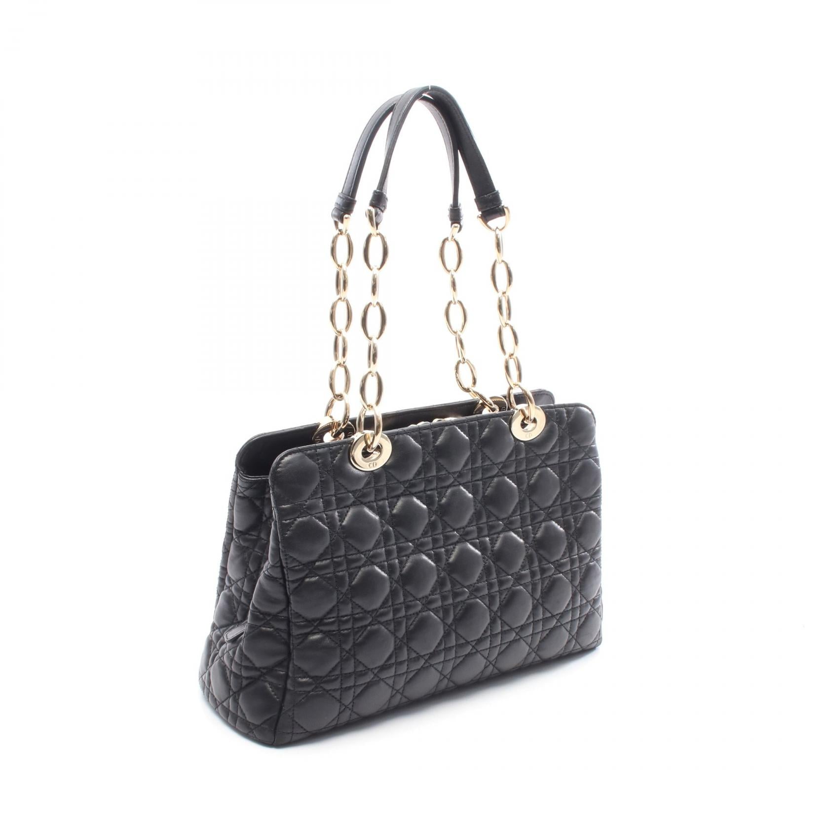 ディオール LADY DIOR レザートートバッグ