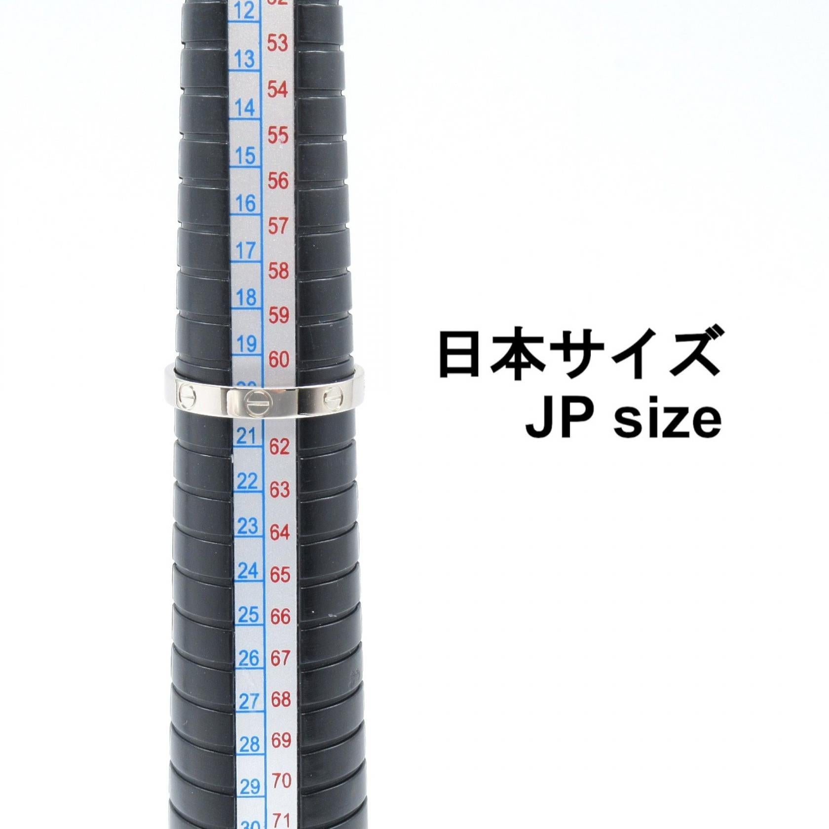カルティエ ミニラブ Au750ホワイトゴールド リング 20号