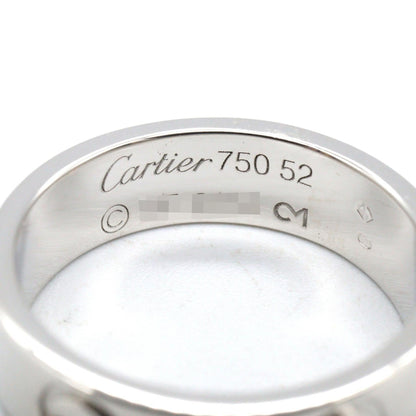 カルティエ ラブ Au750ホワイトゴールド リング 11号