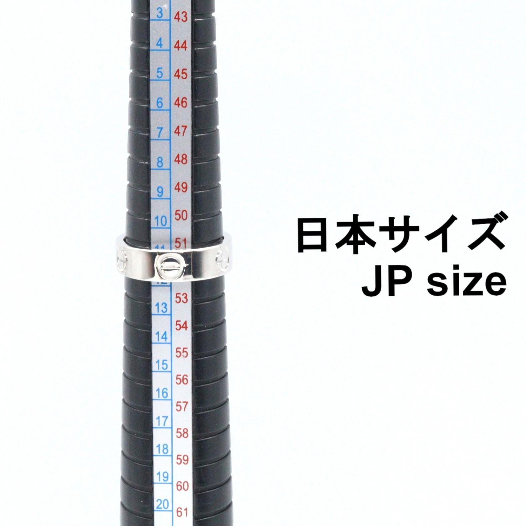 カルティエ ラブ Au750ホワイトゴールド リング 11号