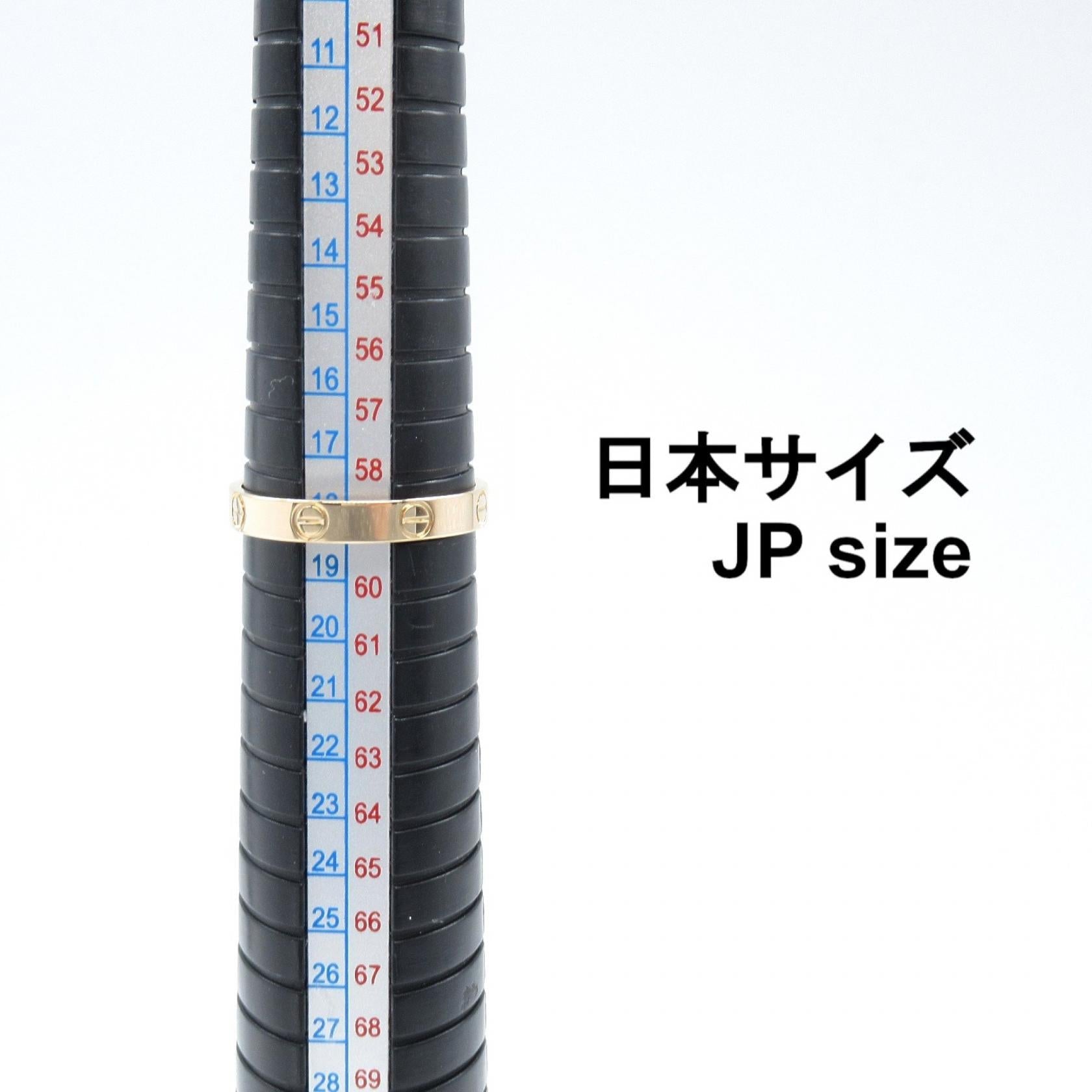 カルティエ ミニラブ Au750 リング 17号