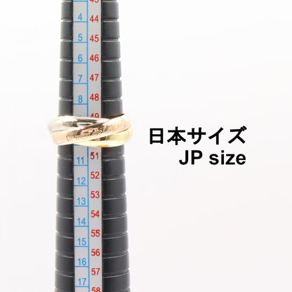 カルティエ トリニティ Au750 リング 9.5号