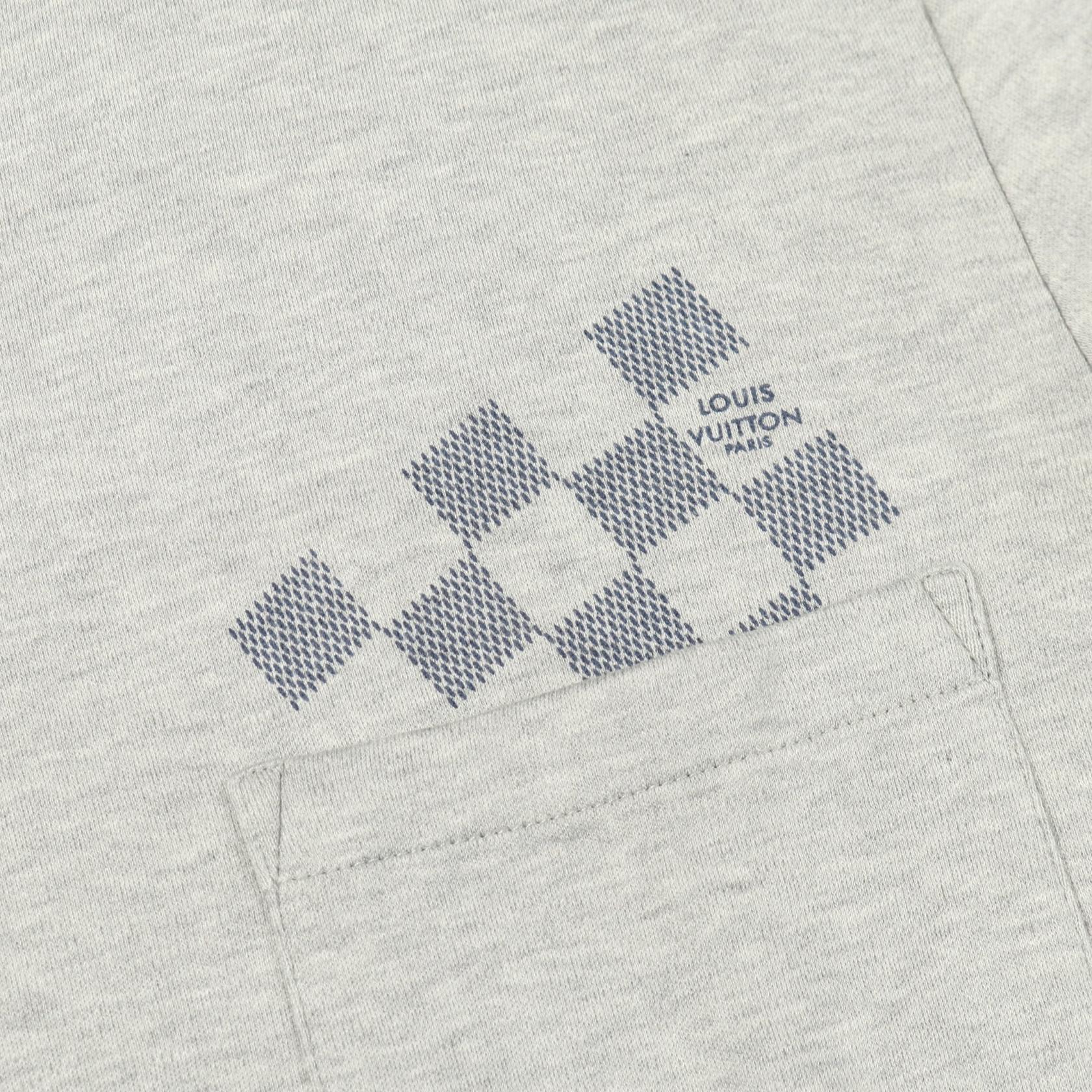 ルイヴィトン ダミエ コットン 半袖Tシャツ