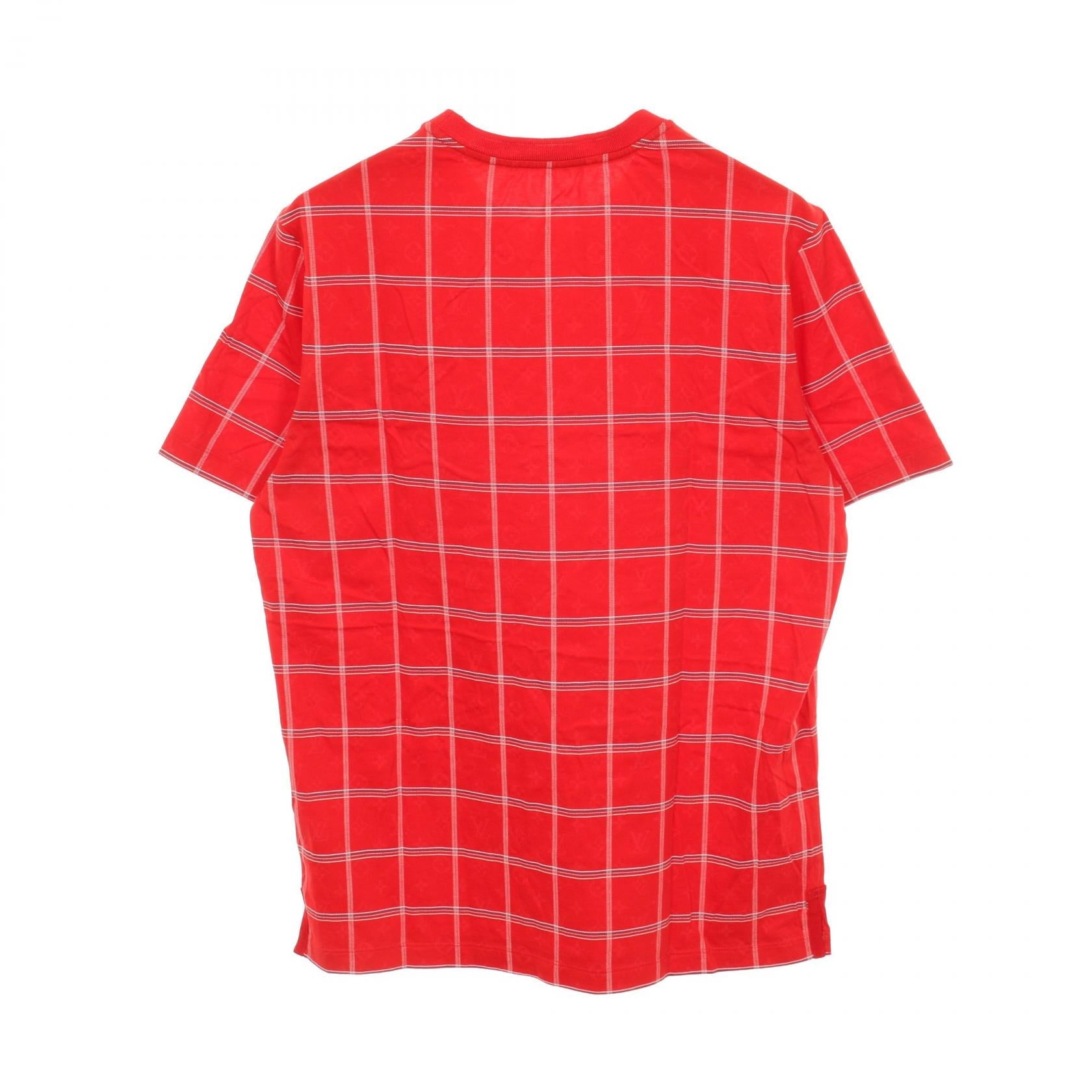 ルイヴィトン 刺繍 コットン 半袖Tシャツ