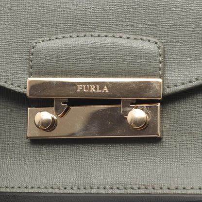 フルラ JULIA レザーショルダーバッグ