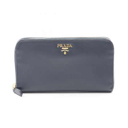 プラダ SAFFIANO METAL ラウンド長財布