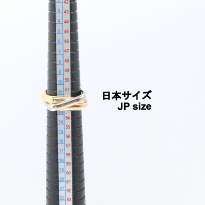 カルティエ トリニティ クッション Au750 リング 55号