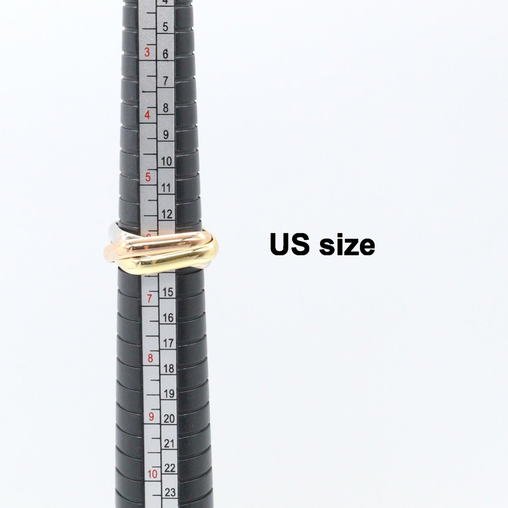カルティエ トリニティ クッション Au750 リング 55号