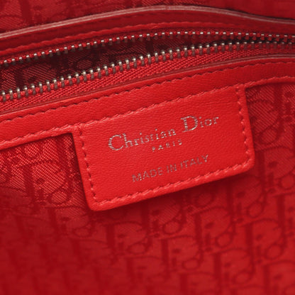 ディオール LADY DIOR レザー ハンドバッグ