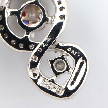ジュエリー Au750ダイヤモンドピンクダイヤモンドネックレス