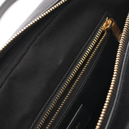 サンローランパリ リヤダッフル レザーハンドバッグ