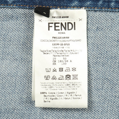 フェンディ コットンデニムジャケット