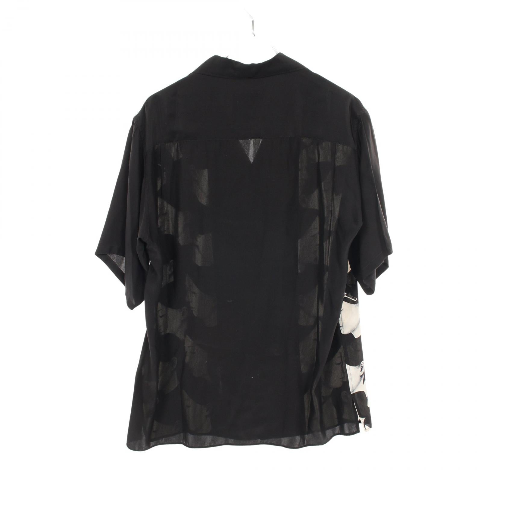 ブラックスキャンダルヨウジヤマモト シルクトップス