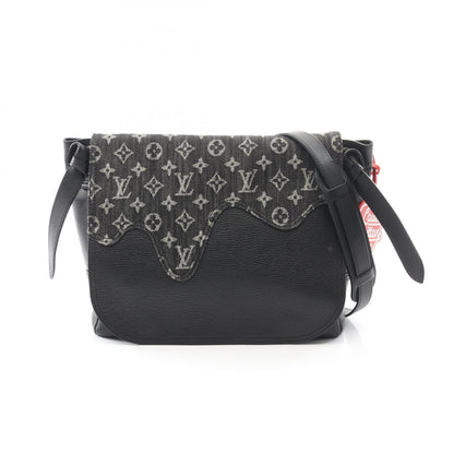 ルイヴィトン NIGO ブサス トーキョー モノグラムデニム ショルダーバッグ