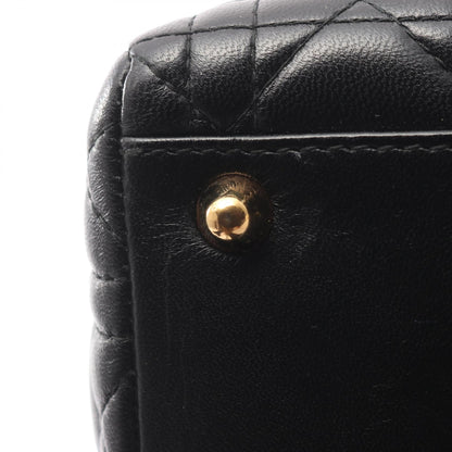 ディオール LADY DIOR レザー ハンドバッグ
