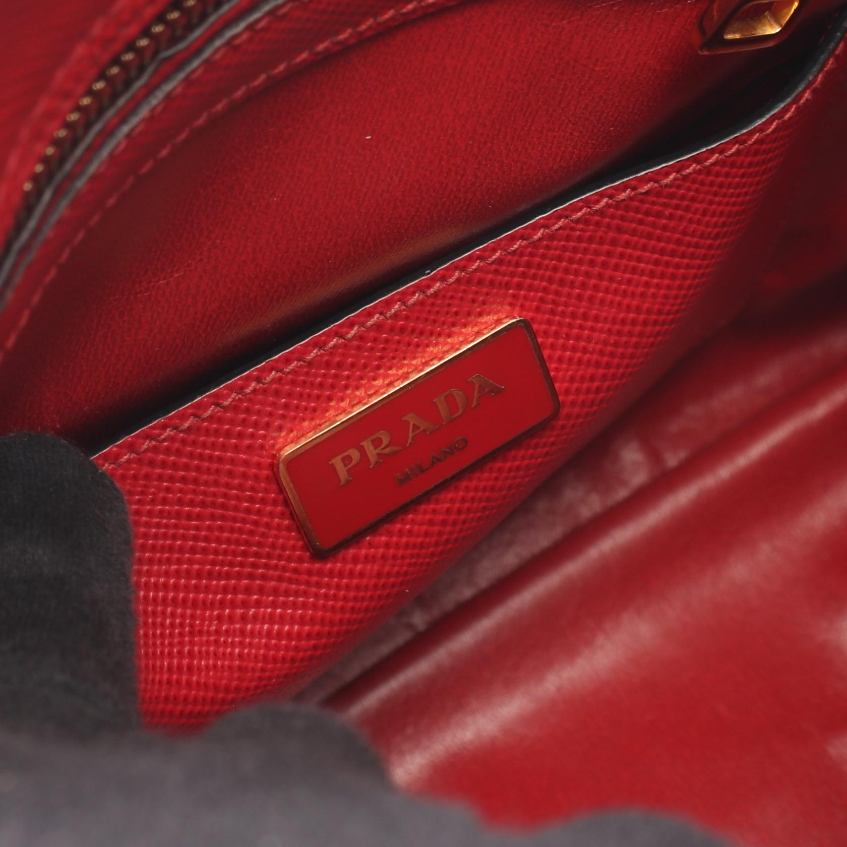 プラダ SAFFIANO CUIR ハンドバッグ