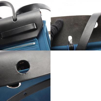 エルメス エールバッグジップPM トワルオフィシエ ヴァッシュハンター ハンドバッグ