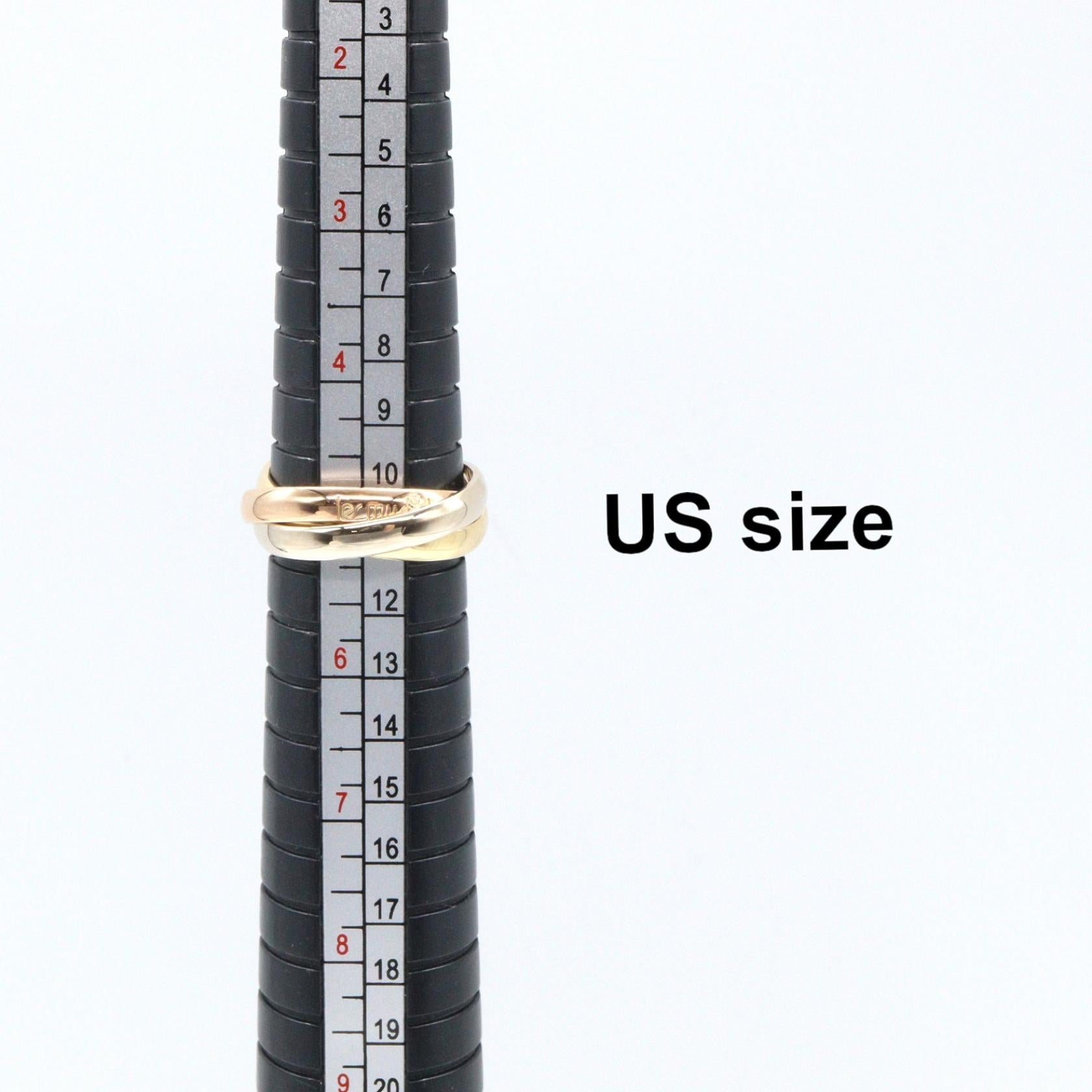 カルティエ トリニティ Au750 リング 9号