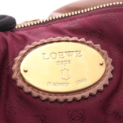 ロエベ ナッパアイレ レザーハンドバッグ