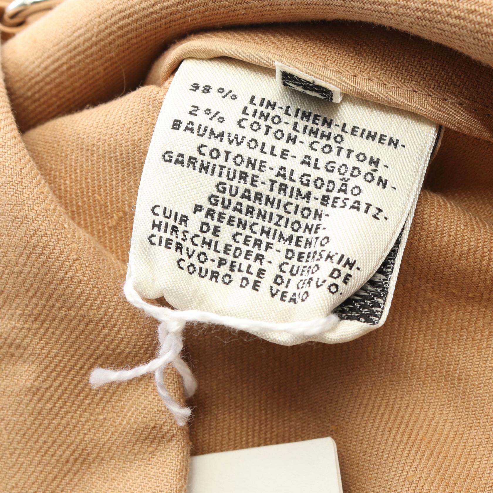 エルメス セリエボタン ファブリックコート