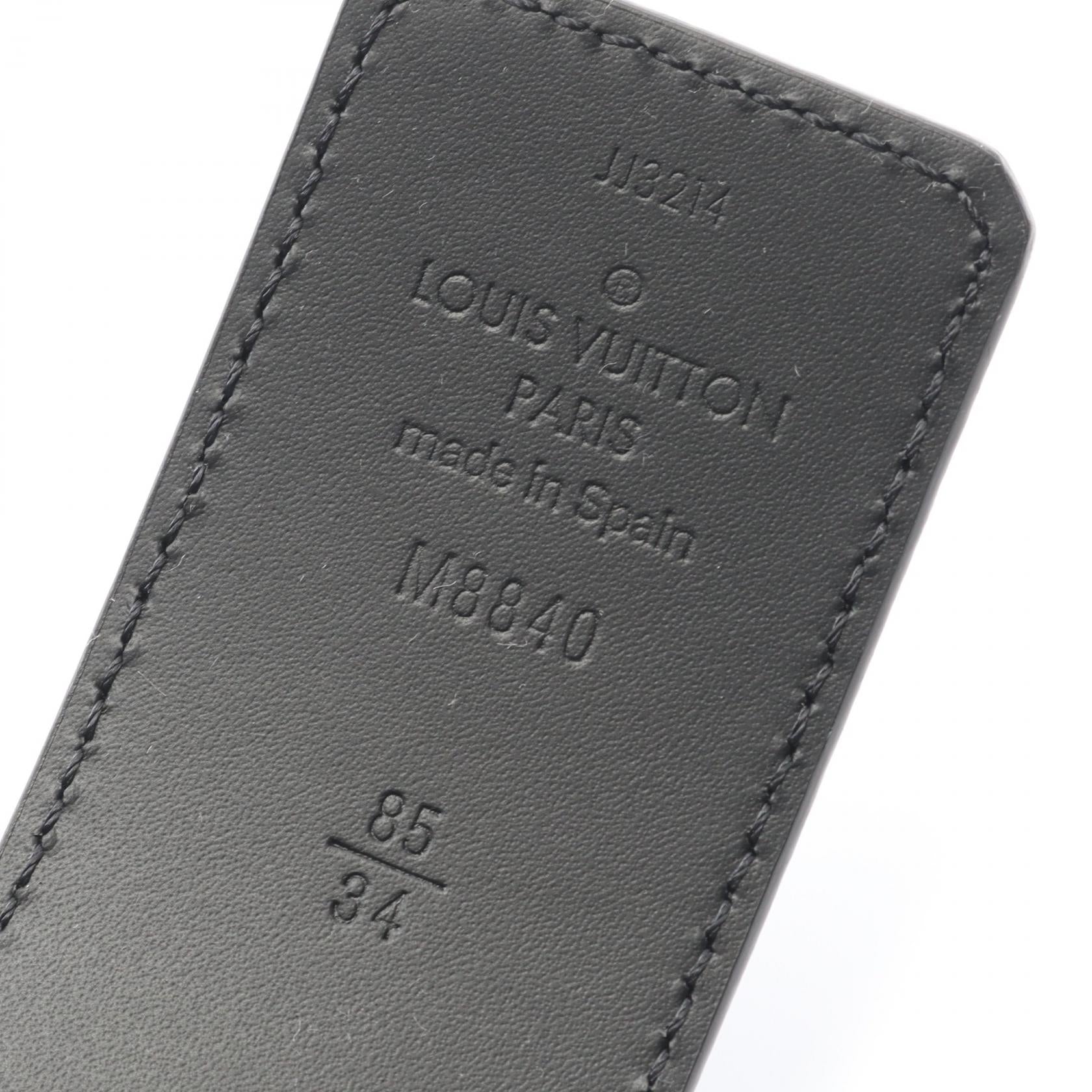 ルイヴィトン LVイニシャル レザーベルト