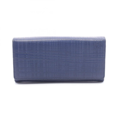 ロエベ LINEN レザー二つ折り長財布