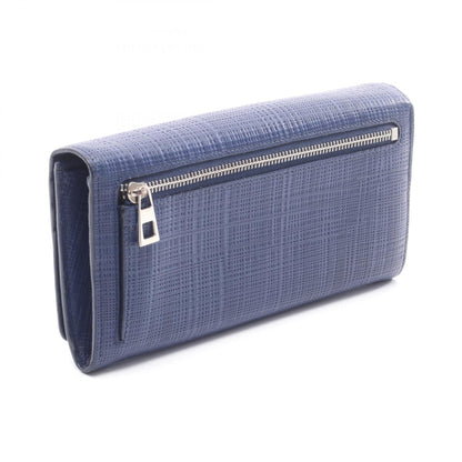 ロエベ LINEN レザー二つ折り長財布