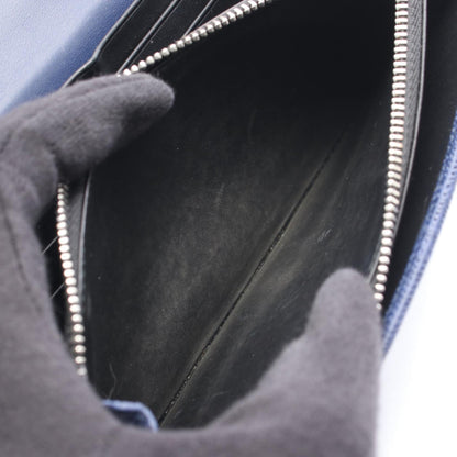 ロエベ LINEN レザー二つ折り長財布