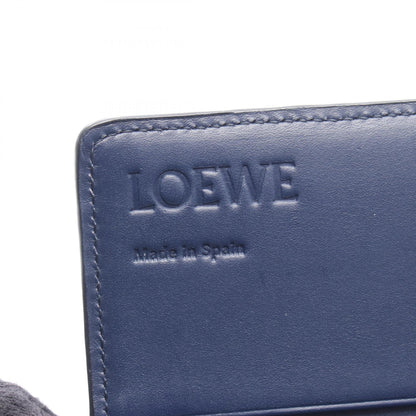 ロエベ LINEN レザー二つ折り長財布