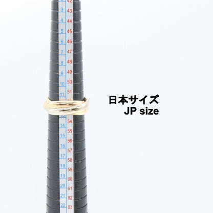 カルティエ トリニティ Au750 リング 12号