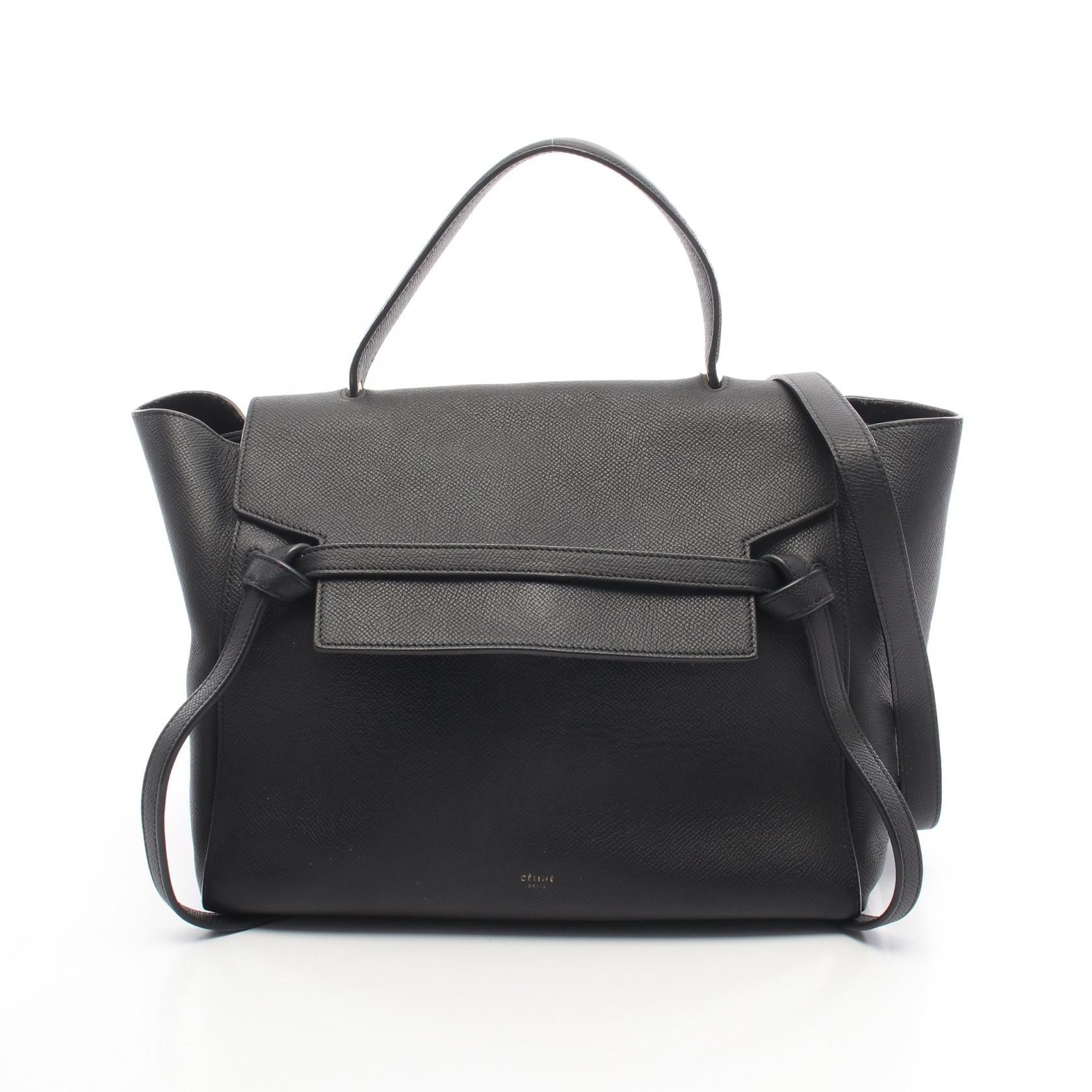 セリーヌ BELT BAG MINI レザー ハンドバッグ