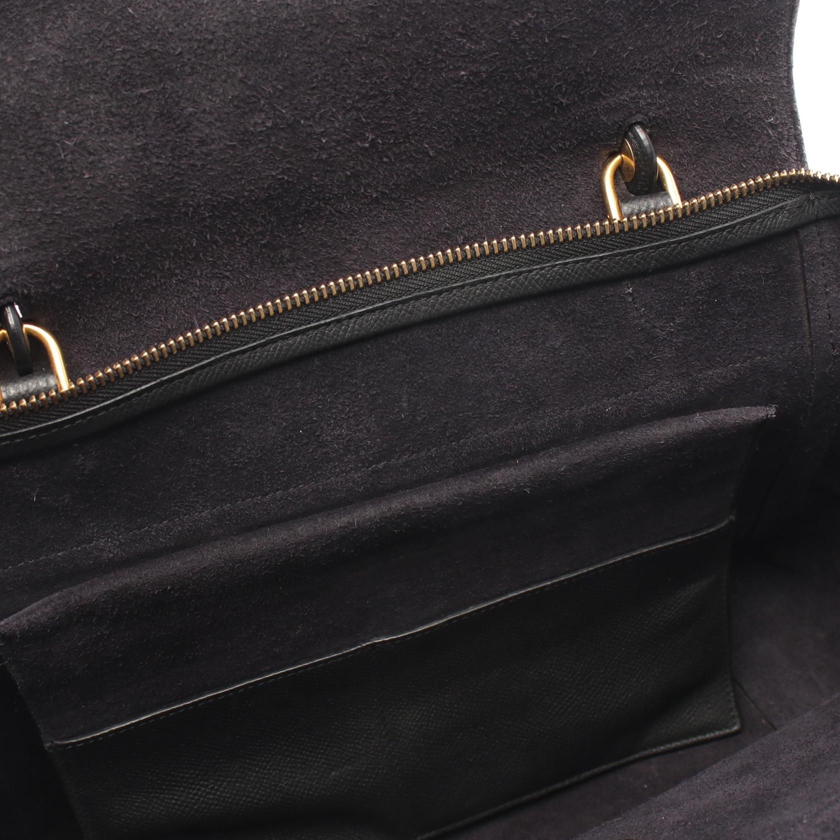 セリーヌ BELT BAG MINI レザー ハンドバッグ