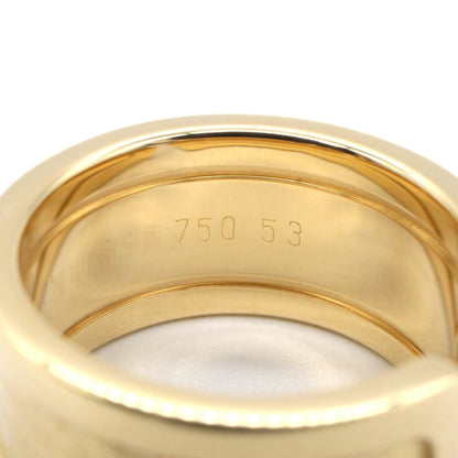 カルティエ C2ワイド Au750 リング 12号