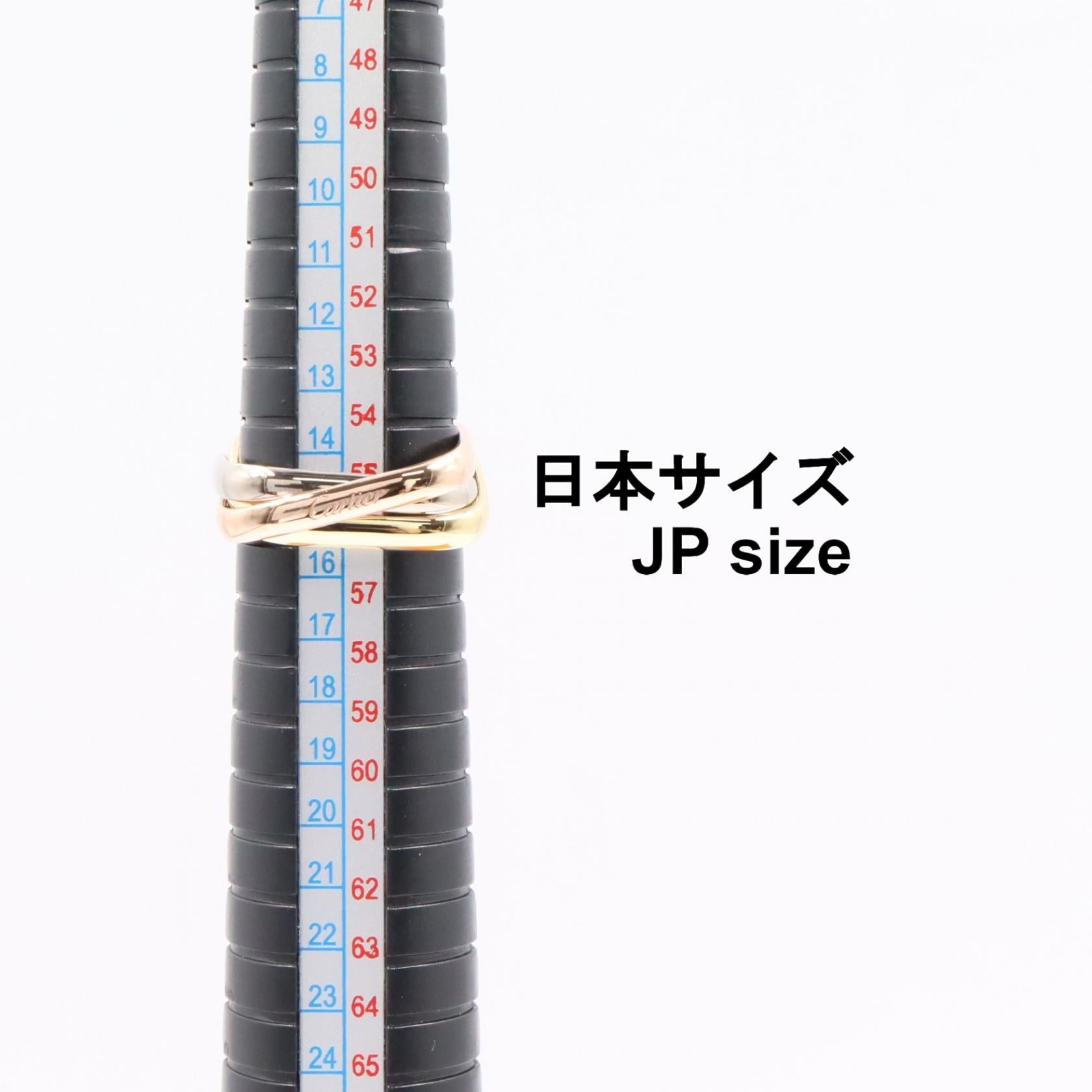 カルティエ トリニティクッション Au750 リング 15号