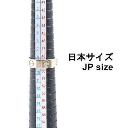 カルティエ ラブ Au750ホワイトゴールドリング 9号