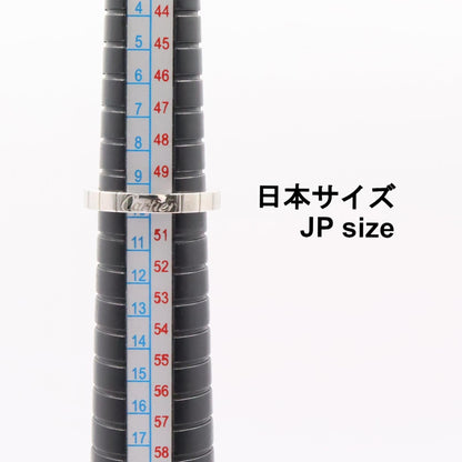 カルティエ ラニエール Au750ホワイトゴールド リング 9.5号