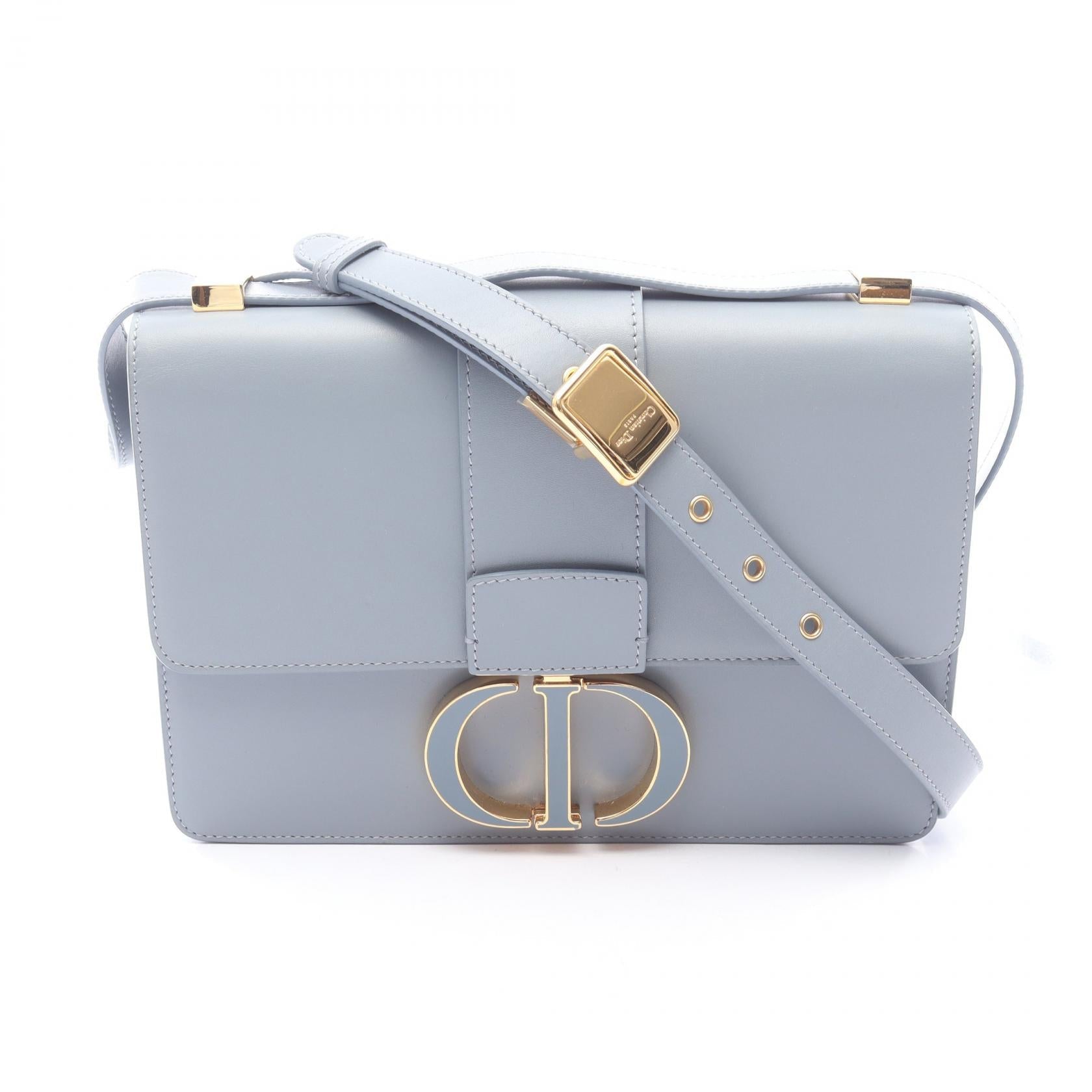 ディオール 30 MONTAIGNE レザー ショルダーバッグ