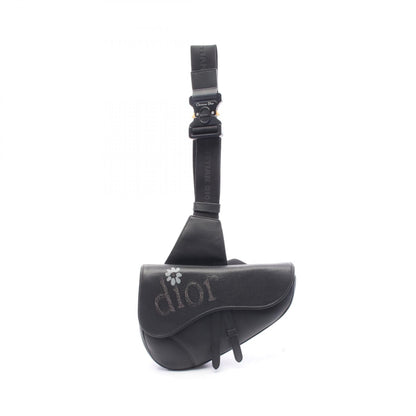 ディオール DIOR × ERL SADDLE レザーウエストバッグ