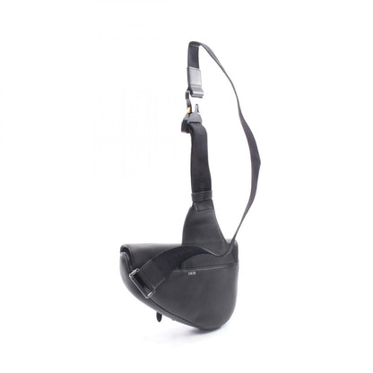 ディオール DIOR × ERL SADDLE レザーウエストバッグ