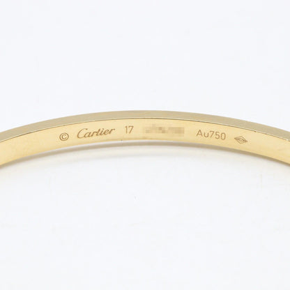 カルティエ ラブブレス Au750 ブレスレット 17号