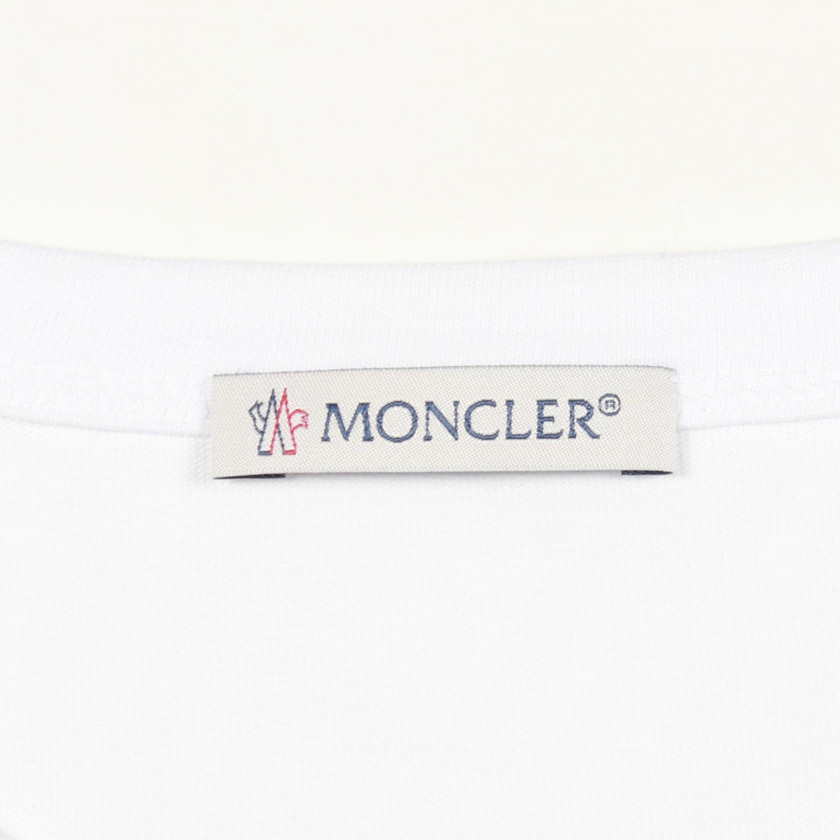 モンクレール コットン 半袖Tシャツ
