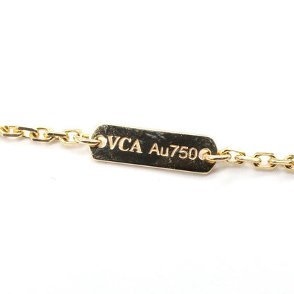 ヴァンクリーフアンドアーペル ヴィンテージアルハンブラ オニキス Au750 ネックレス