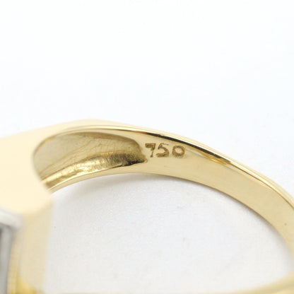 ジュエリー Au750 ダイヤモンドリング