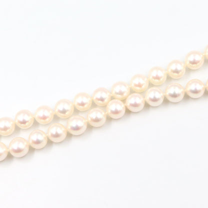 タサキ シルバー925 パール ロングネックレス