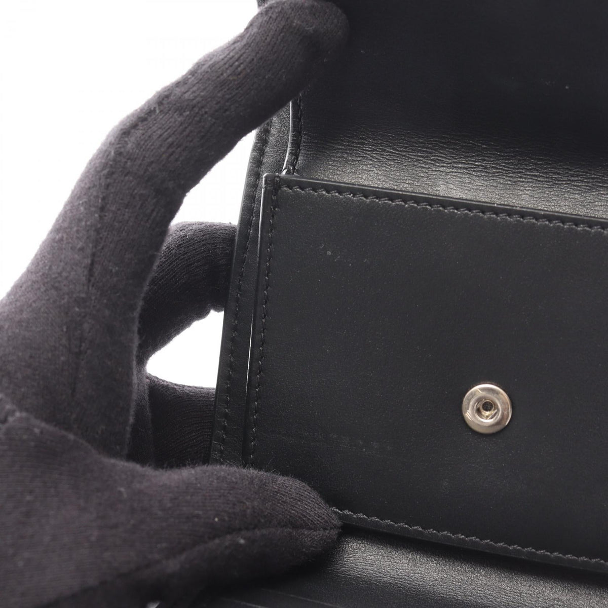 セリーヌ スモールトリフォールドウォレット レザー三つ折り財布